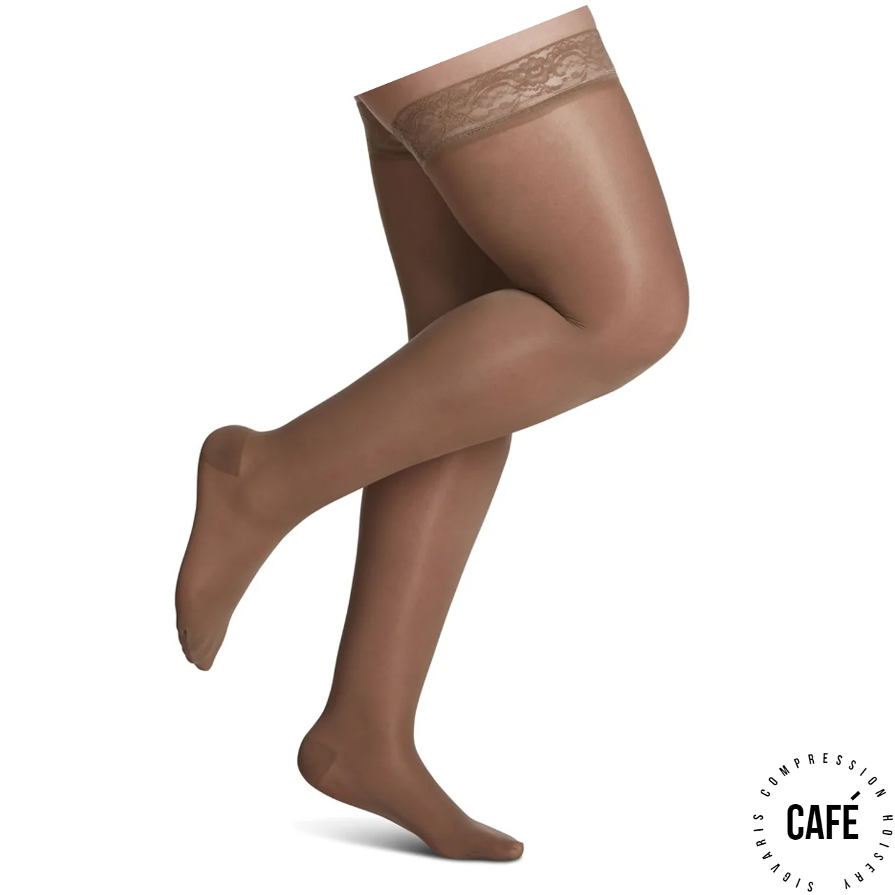 Sigvaris - 120N Sheer Fashion Thigh-High Compression Hosiery | 15-20mmHg - Image 5