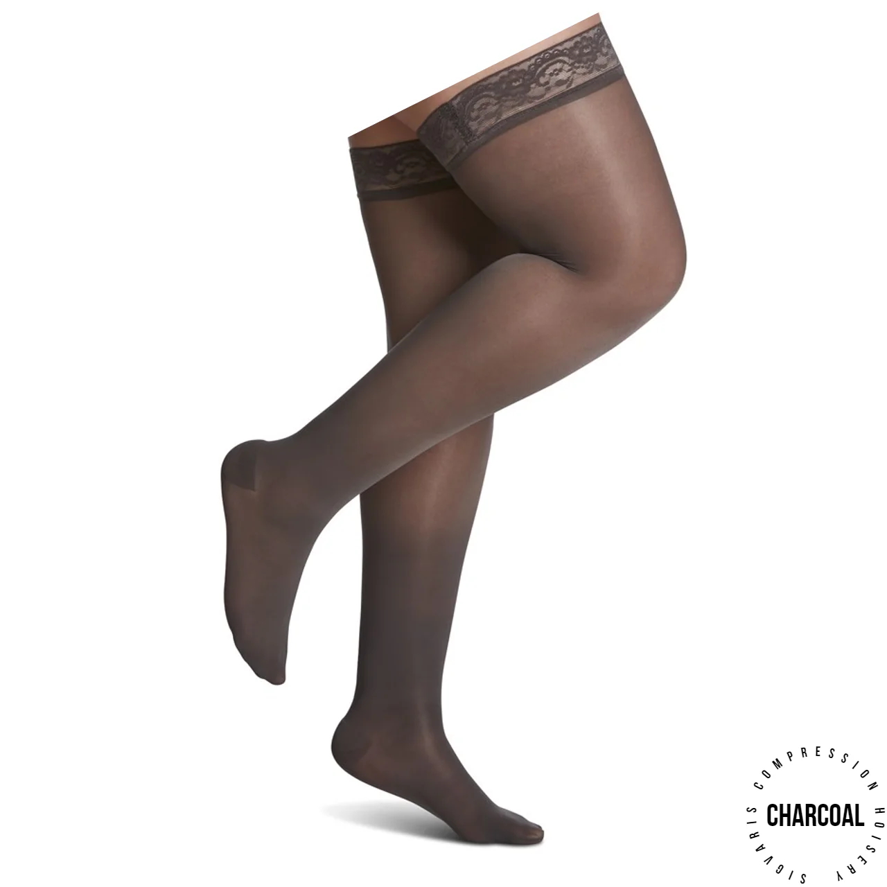 Sigvaris - 120N Sheer Fashion Thigh-High Compression Hosiery | 15-20mmHg - Image 6