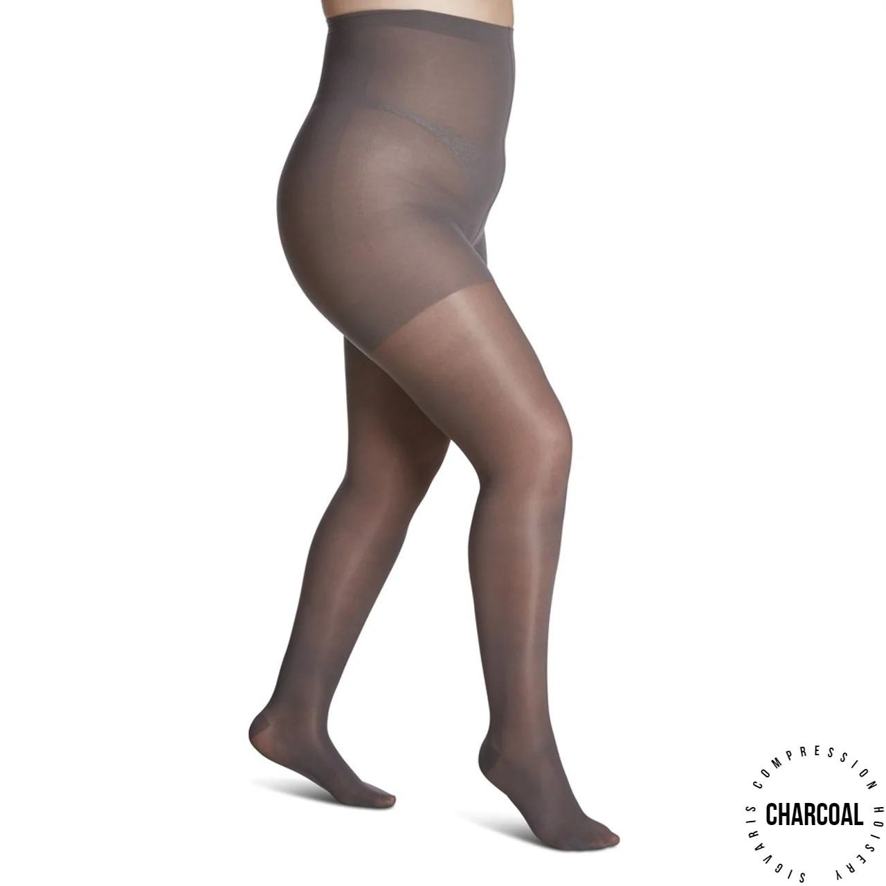 Sigvaris - 120P Sheer Fashion Pantyhose Hosiery | 15-20mmHg