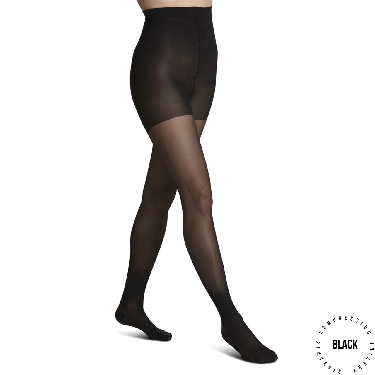Sigvaris - 120P Sheer Fashion Pantyhose Hosiery | 15-20mmHg - Image 6