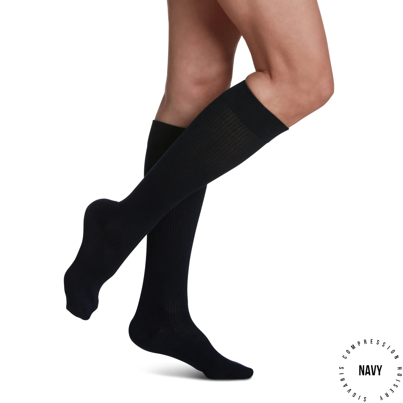 Sigvaris - 146C Women's Casual Cotton Compression Socks | 15-20mmHg - Image 2