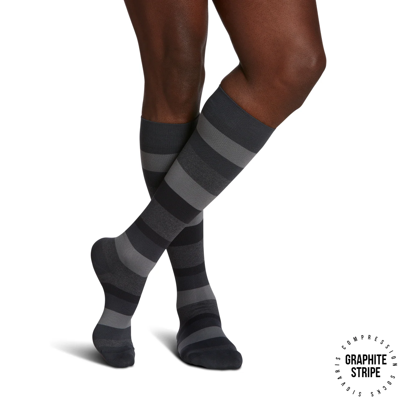Sigvaris - 183C Men's Microfiber Shades Compression Socks | 15-20mmHg