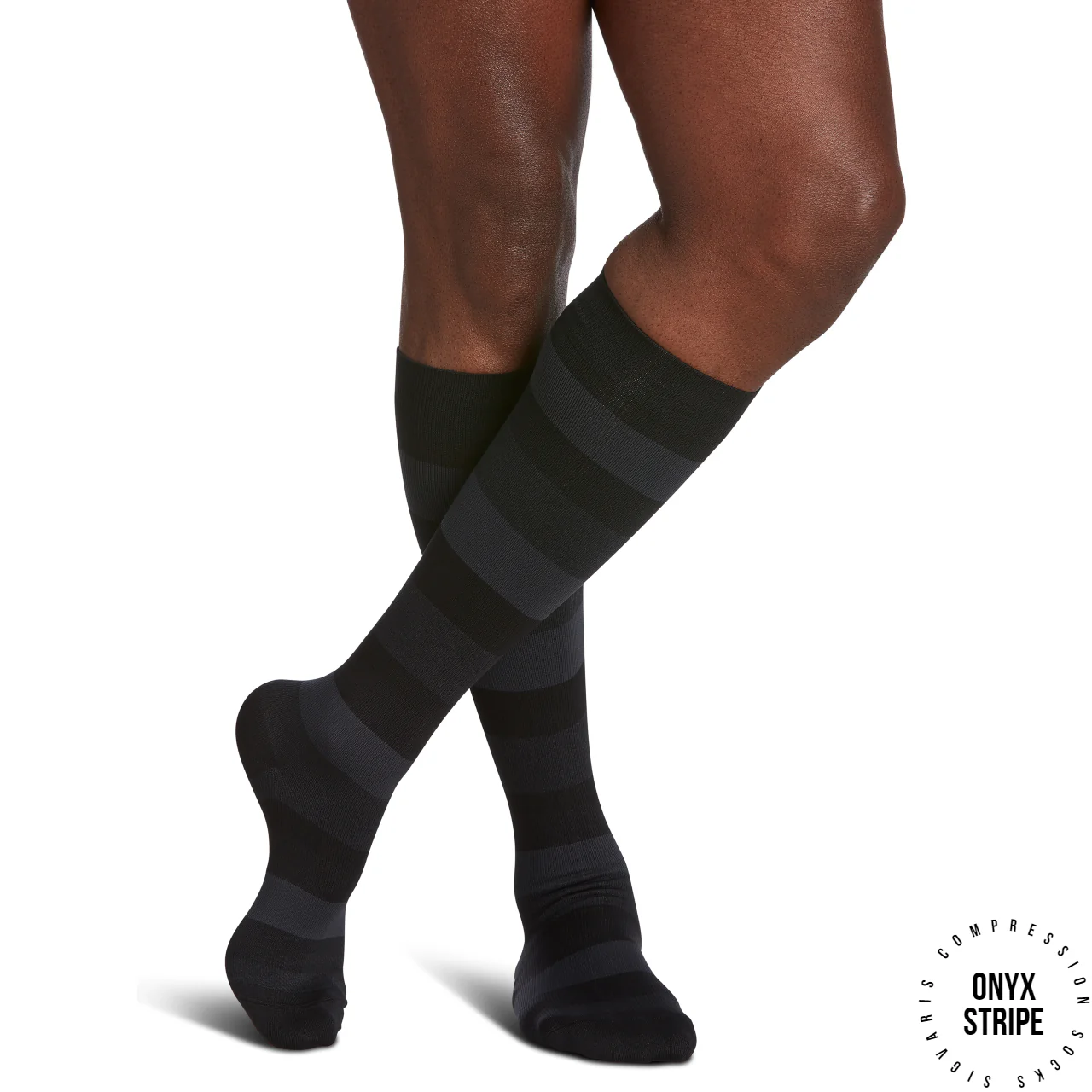 Sigvaris - 183C Men's Microfiber Shades Compression Socks | 15-20mmHg - Image 2