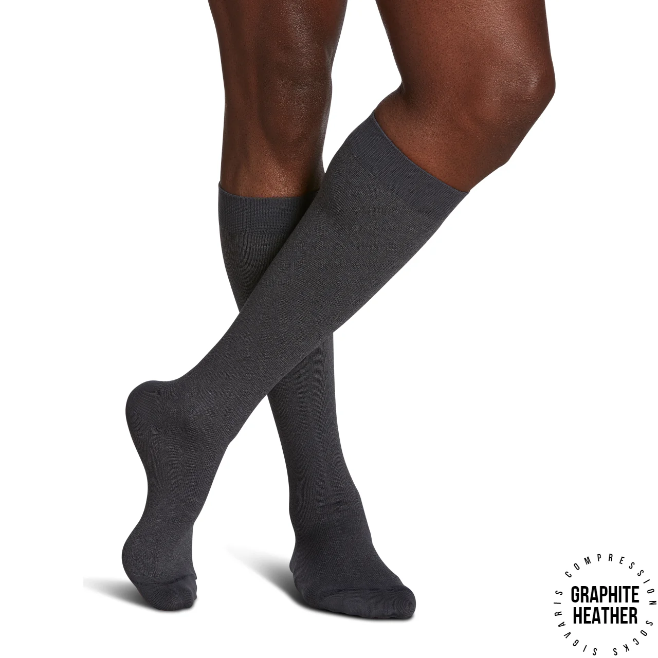 Sigvaris - 183C Men's Microfiber Shades Compression Socks | 15-20mmHg - Image 3