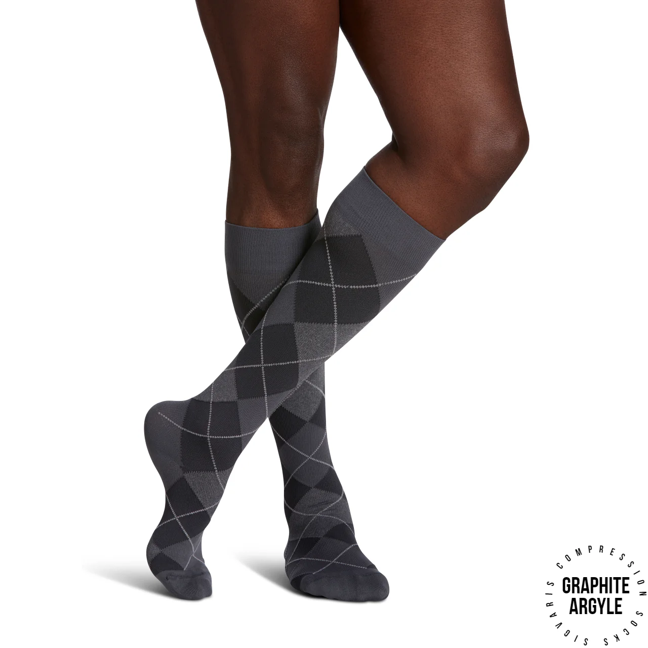 Sigvaris - 183C Men's Microfiber Shades Compression Socks | 15-20mmHg - Image 4