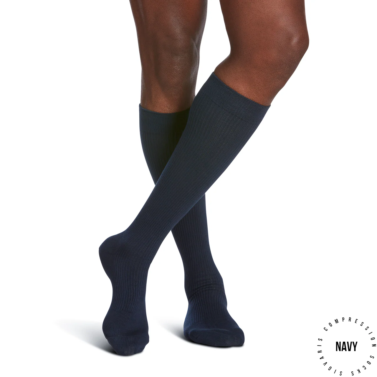 Sigvaris - 186C Men's Casual Cotton Compression Socks | 15-20mmHg - Image 2