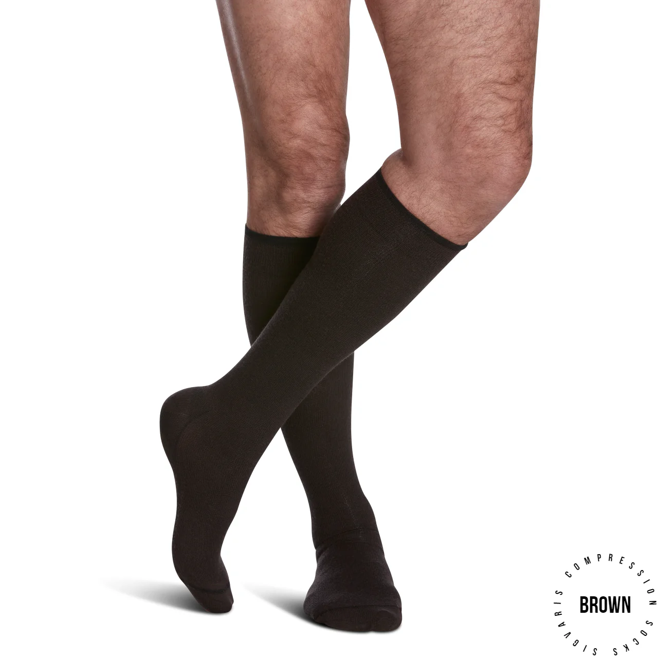 Sigvaris - 192C Men's All-Season Merino Wool Compression Socks | 15-20mmHg - Image 2