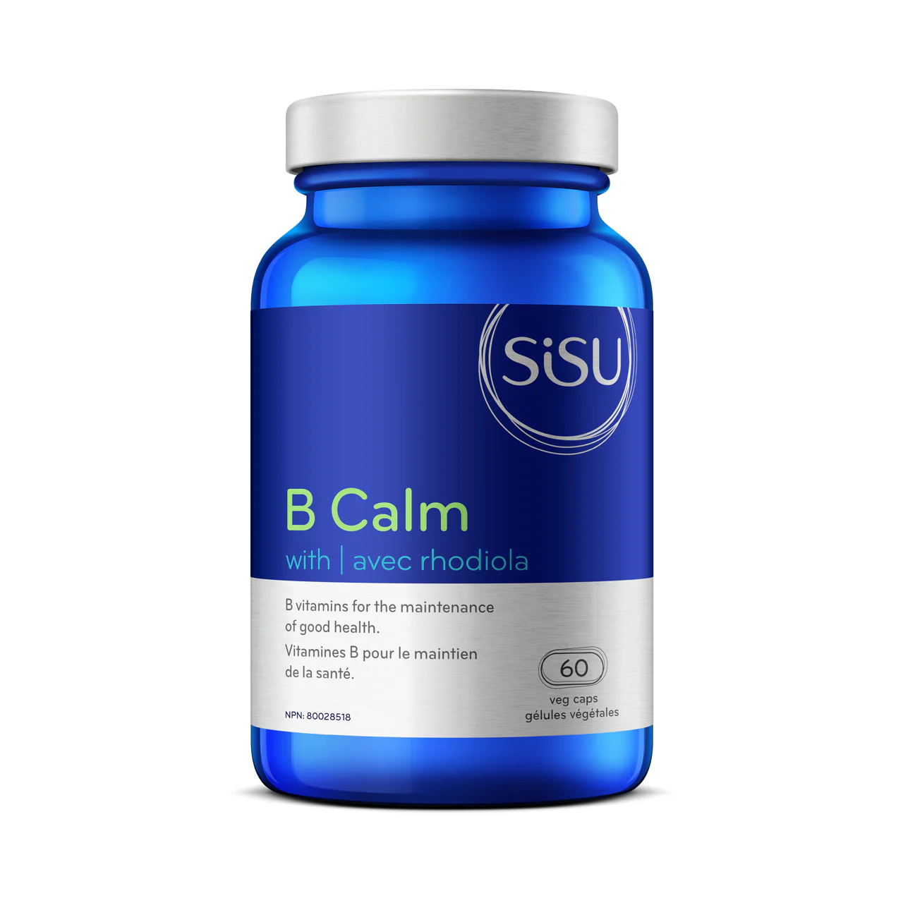 SISU - B Calm with Rhodiola | 60 Veg Capsules