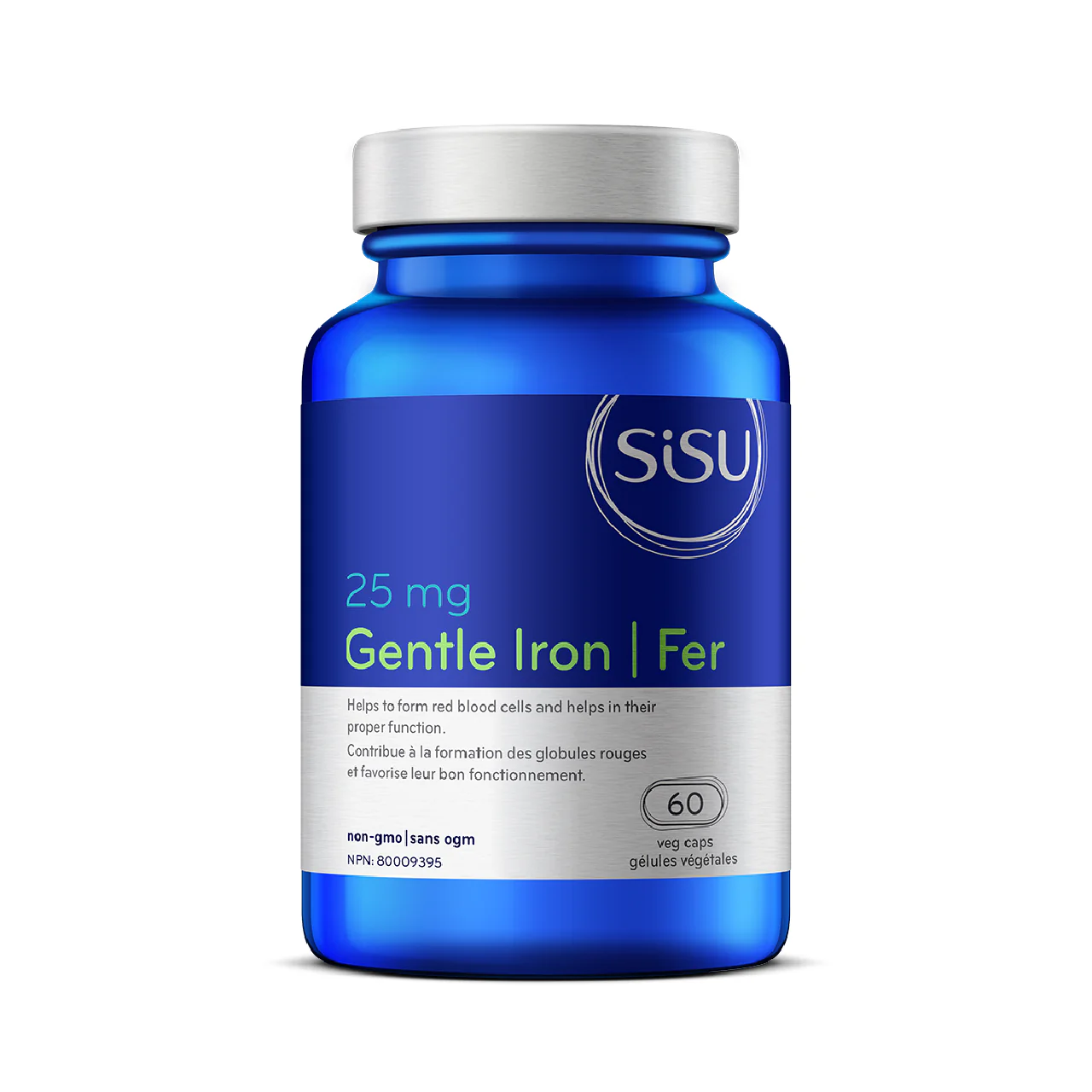 SISU - Gentle Iron 25 mg | 60 Veg Capsules