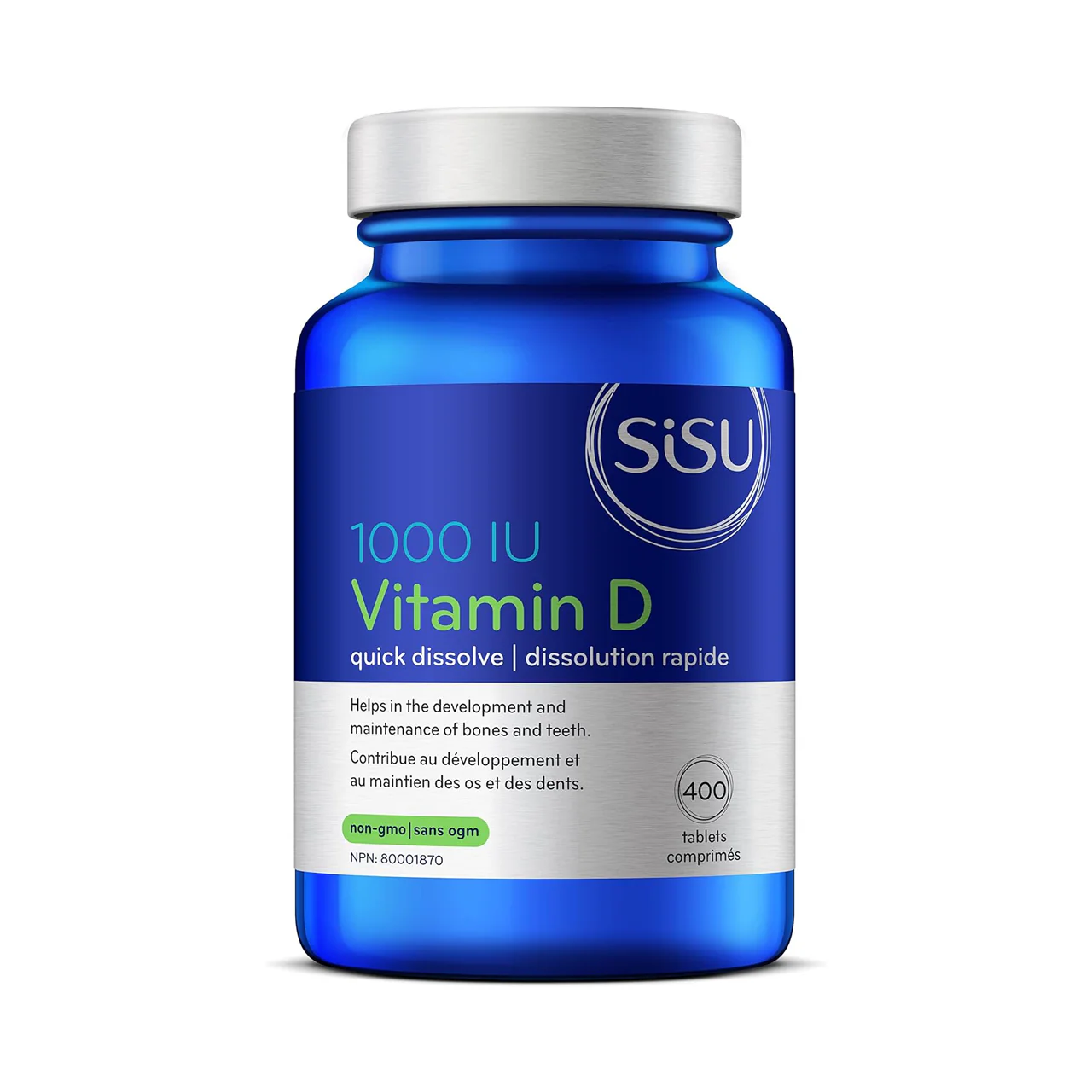 SISU - Vitamin D 1000IU | 400 Tablets