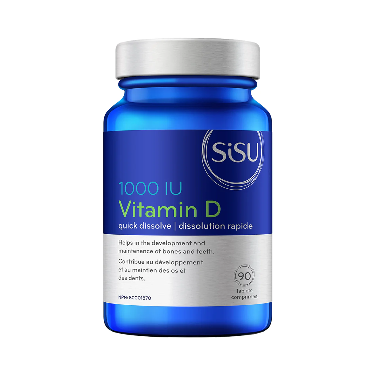 SISU - Vitamin D 1000 IU | 90 Tablets