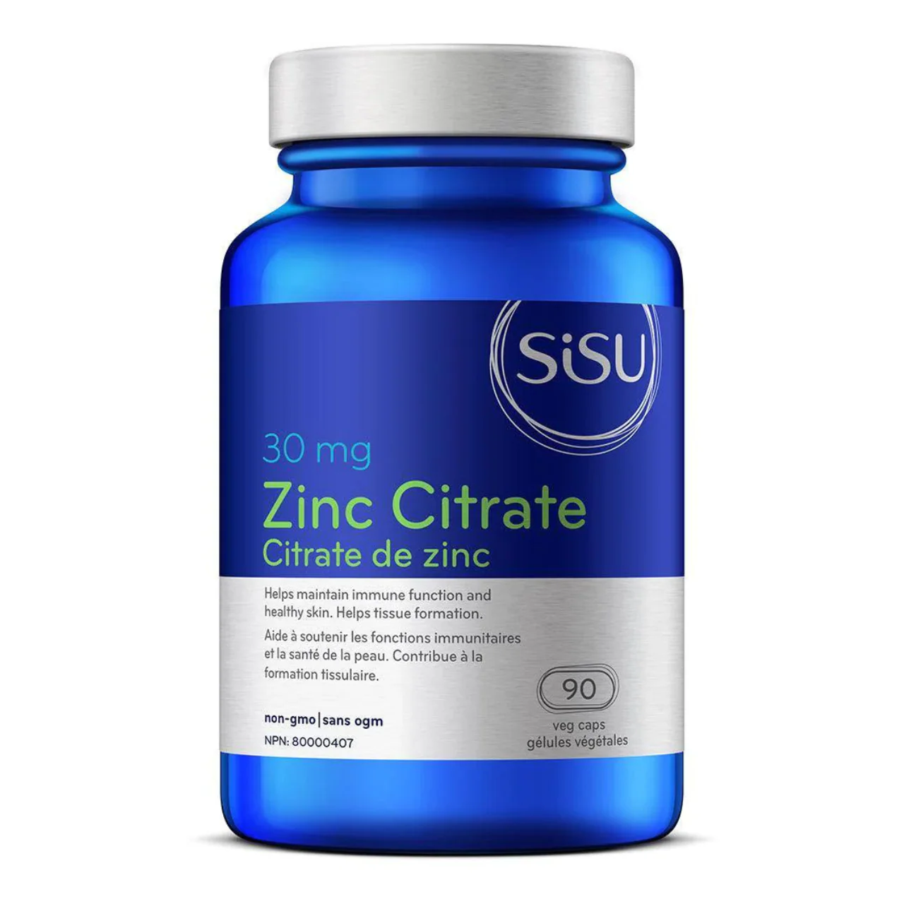 SISU - Zinc Citrate 30 mg | 90 Veg Caps*