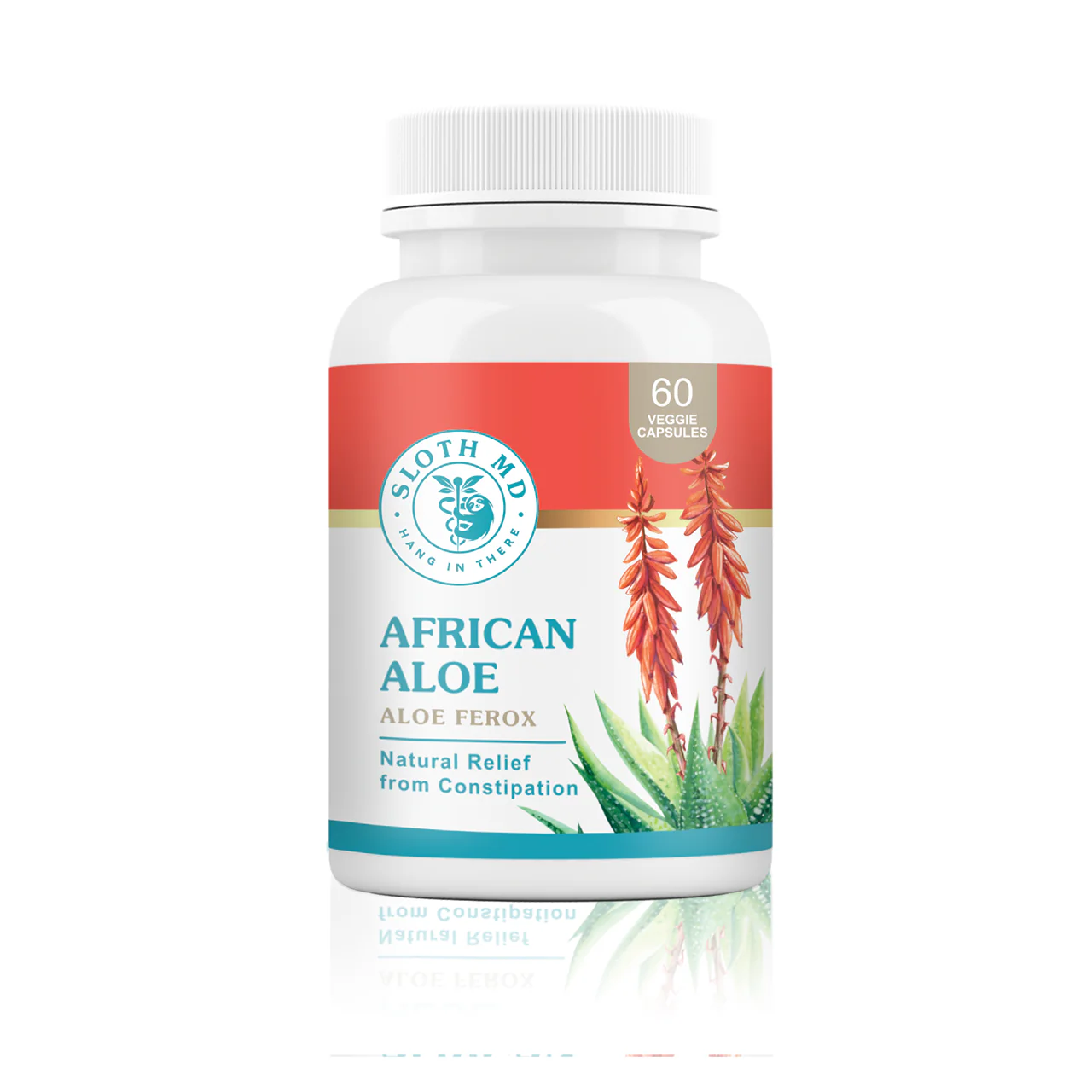 Sloth Medical R - African Aloe | 60 Capsules