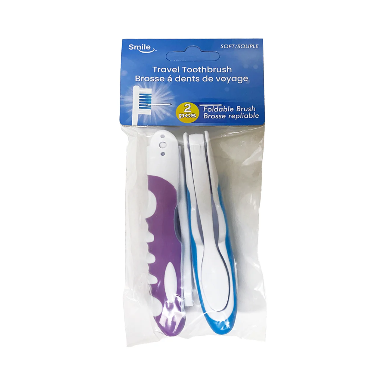 Smile - Travel Toothbrush | 2 Pcs