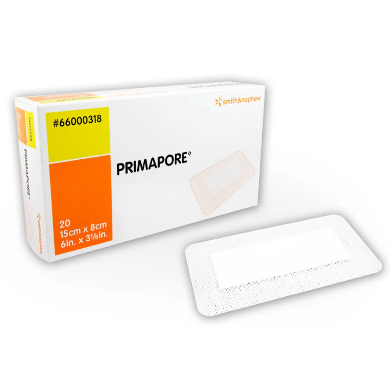 Smith & Nephew - Primapore Bandage | 15 cm x 8 cm