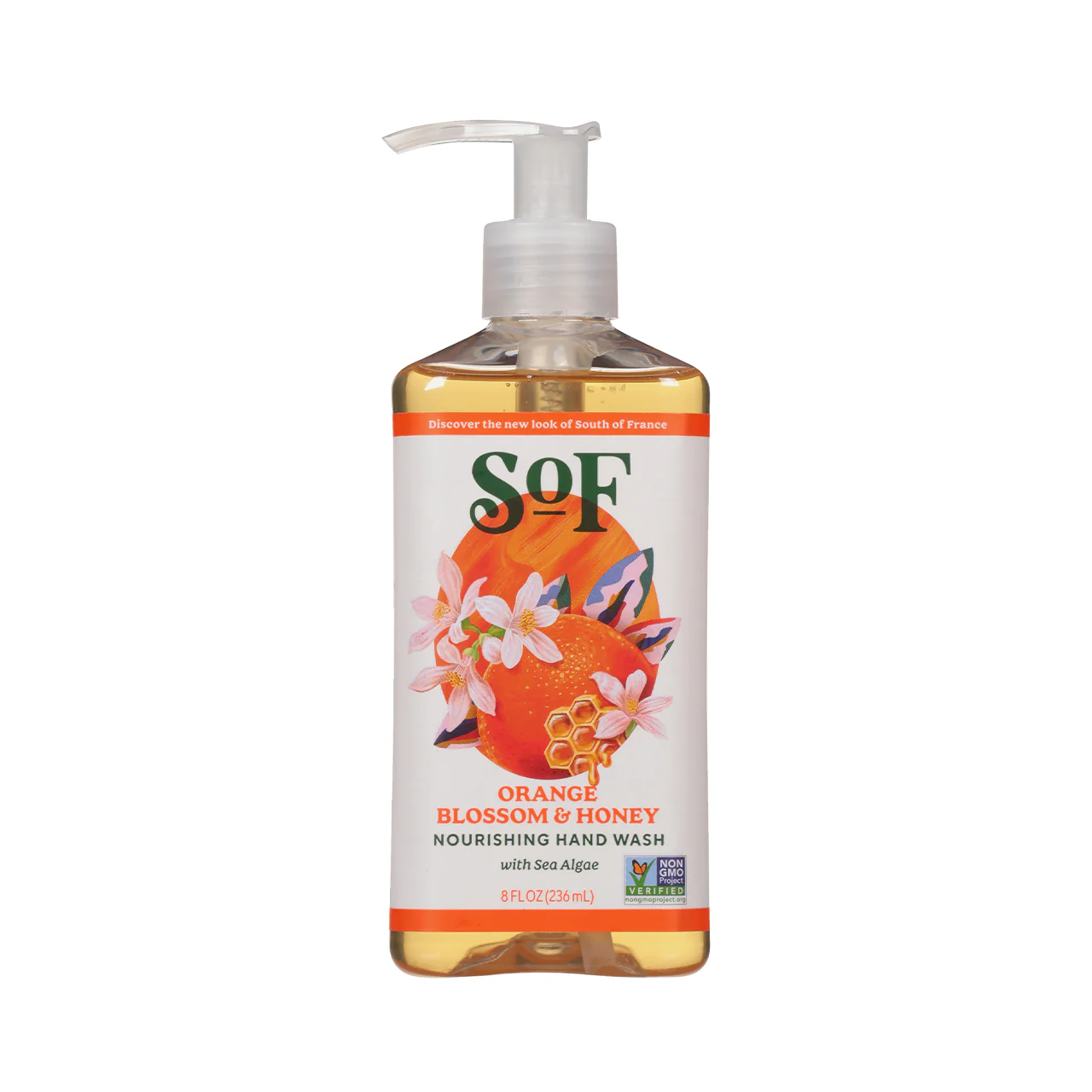 South Of France - Liquid Soap, Orange Blossom & Honey | 236 mL