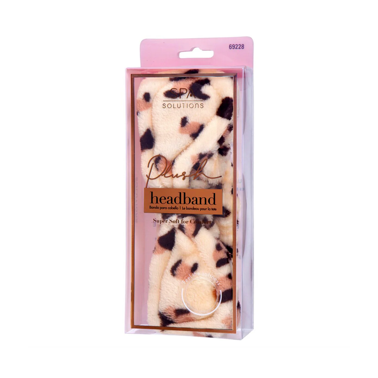 Spa Solutions - Soft Headband, Cheetah