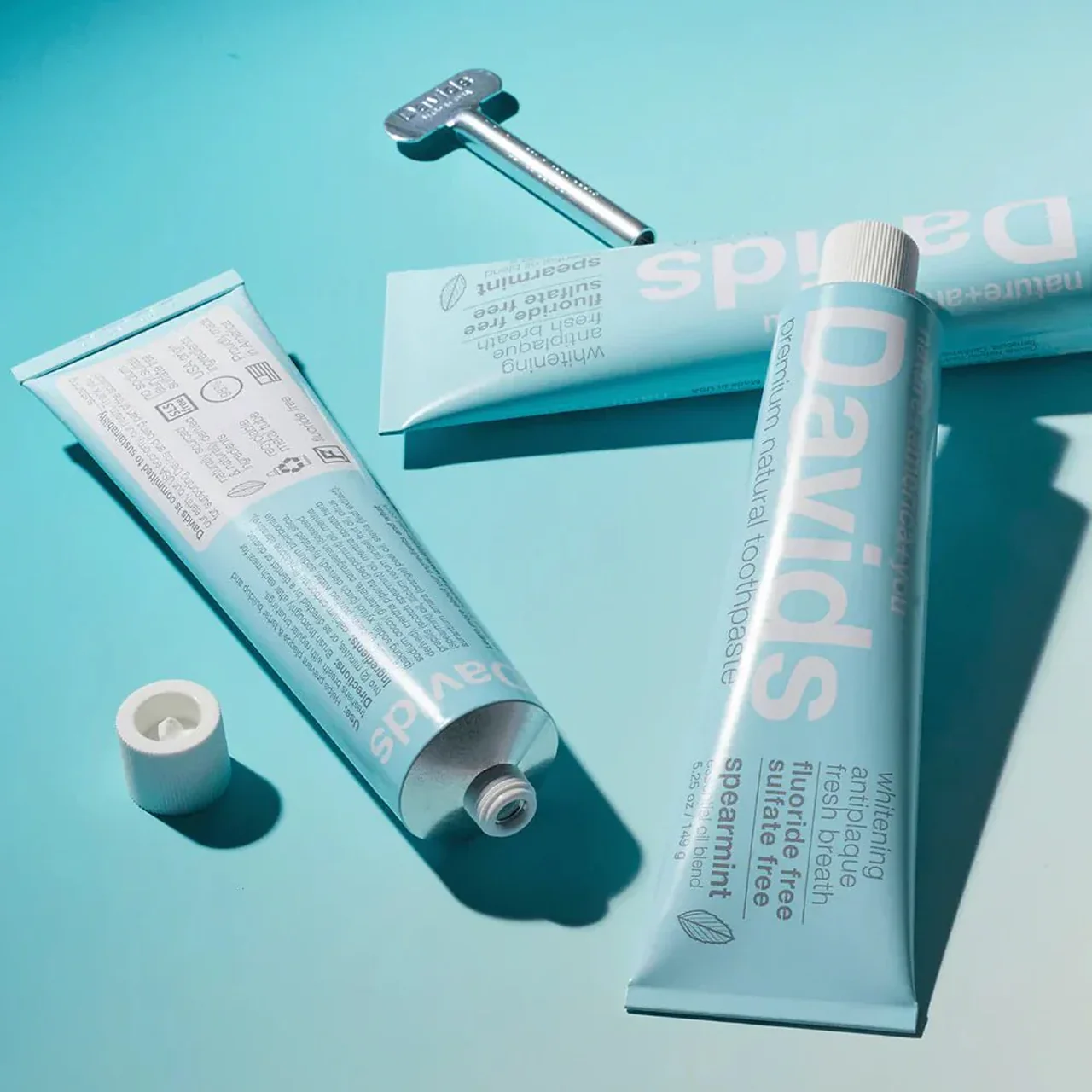 Davids Toothpaste - Spearmint Toothpaste | 149 g - Image 8