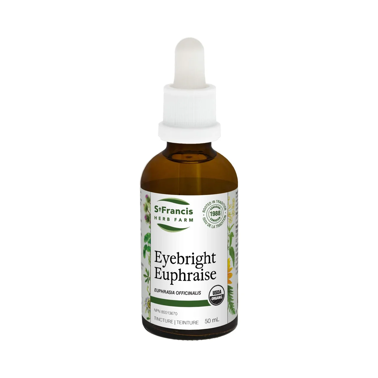 St. Francis - Eyebright Euphrasia Officinalis Tincture | 50 mL