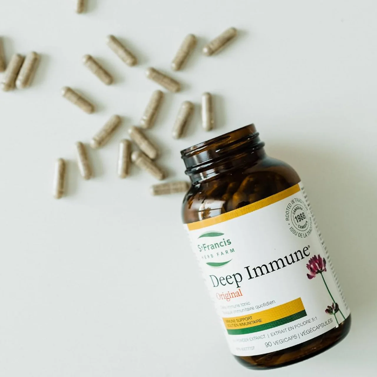 St Francis - Original Deep Immune | 90 Vegi Caps - Image 2