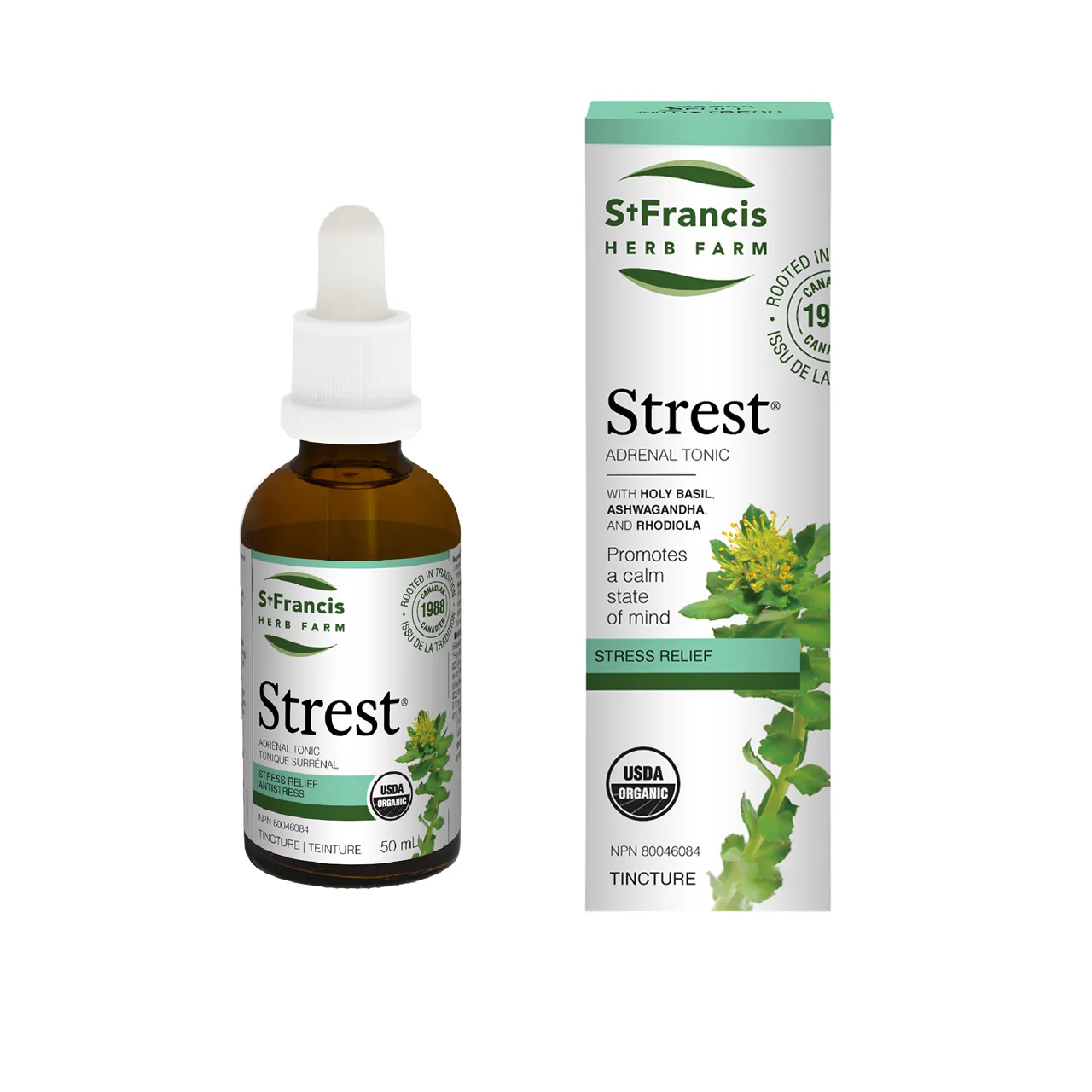 St Francis - Strest + Energy Adrenal Tonic Tincture | 50 mL