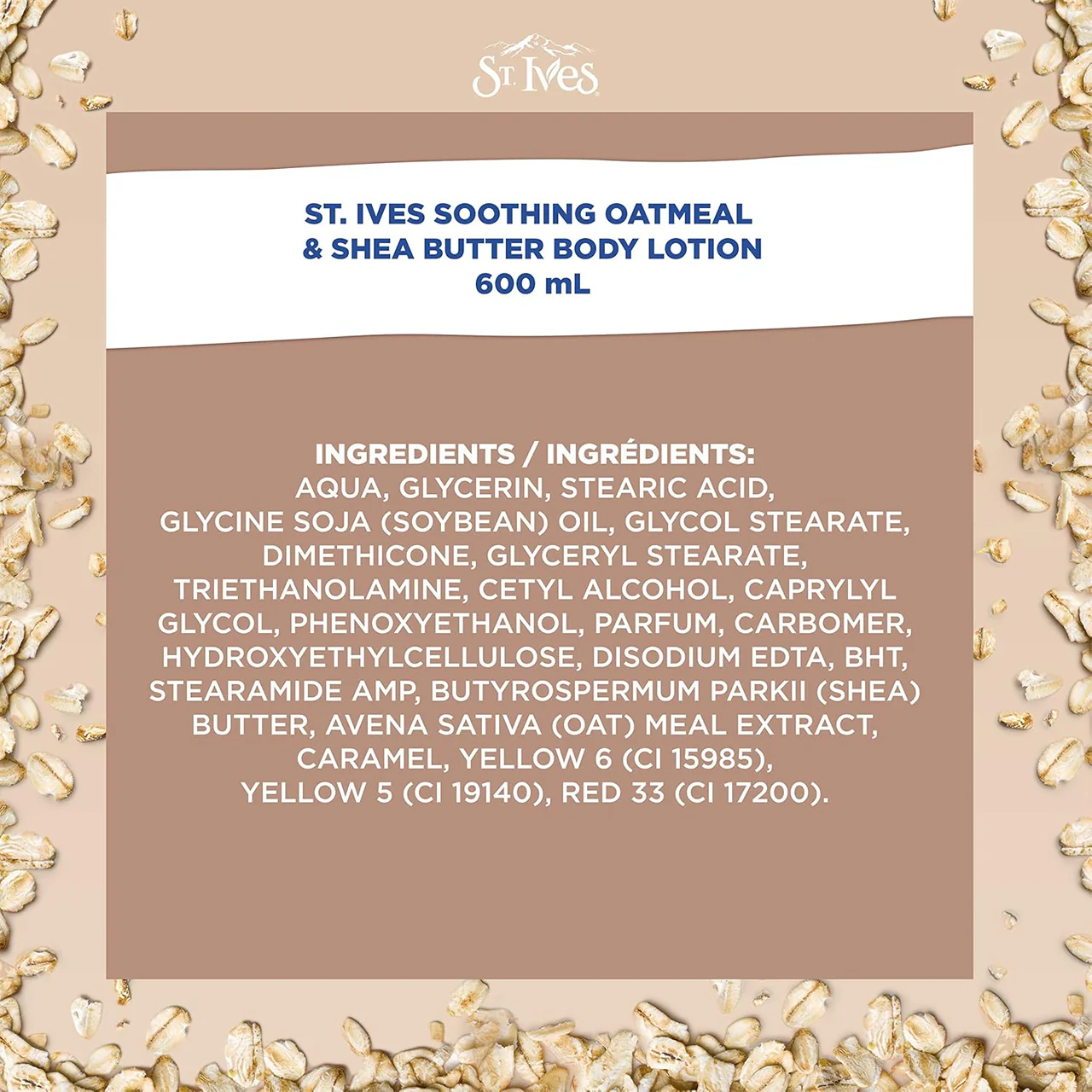 St. Ives - Soothing Oatmeal & Shea Butter Body Lotion | 600 mL - Image 3