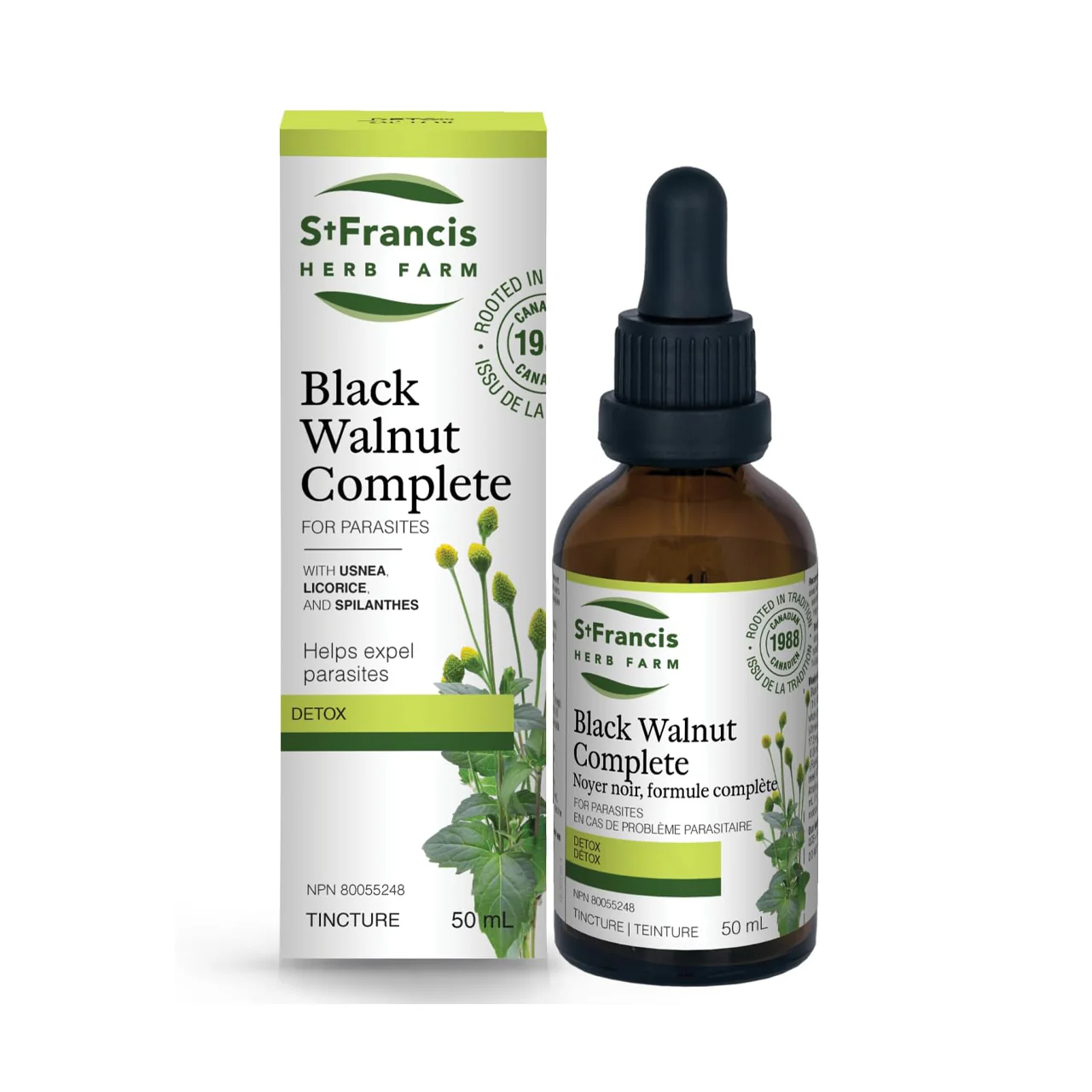 St. Francis - Black Walnut Complete Tincture | 50 mL