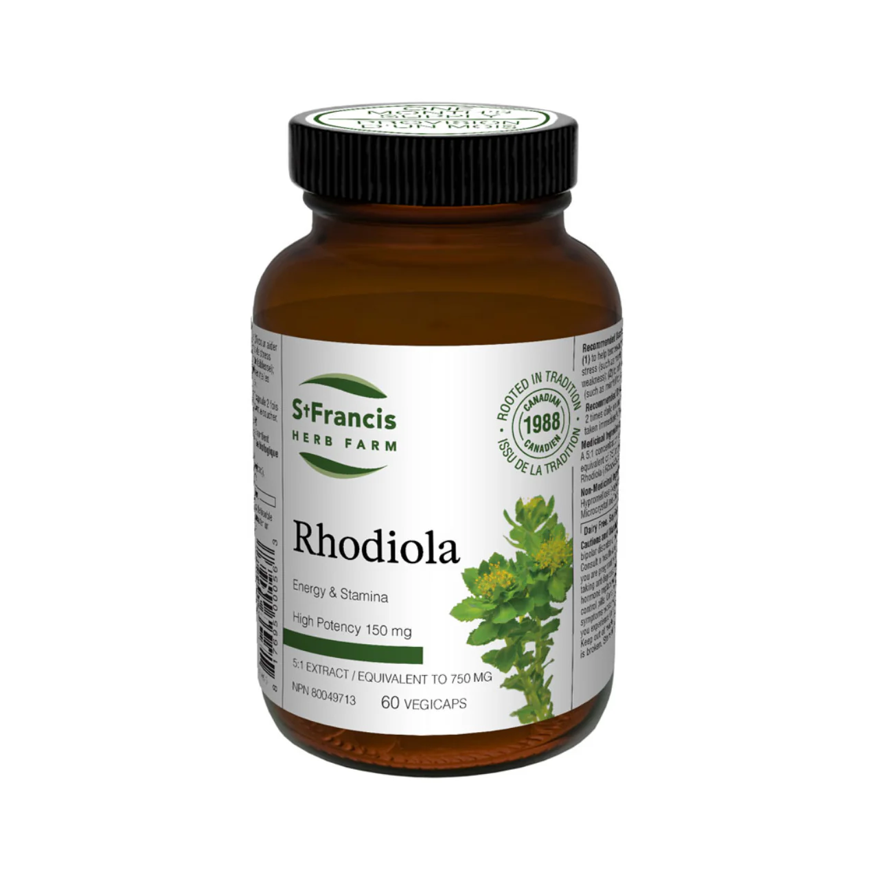 St. Francis - Rhodiola Capsules | 60 Capsules