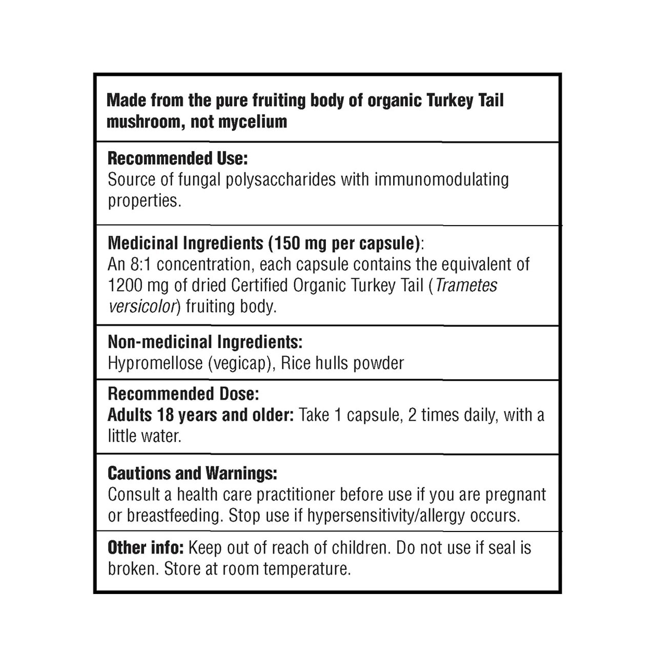 St. Francis - Turkey Tail Capsules | 60 Capsules - Image 2