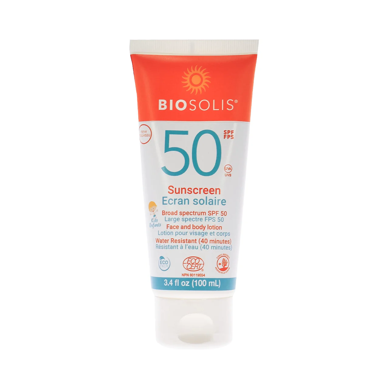 Biosolis - Kids Sunscreen Broad Spectrum SPF 50 | 100 mL