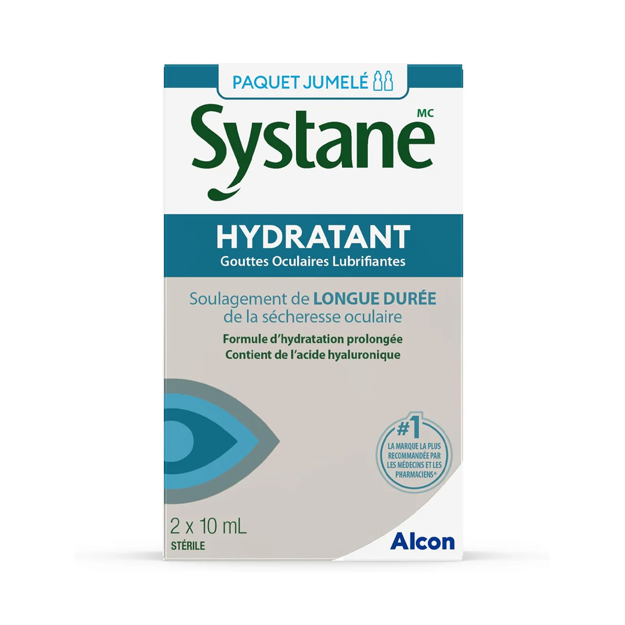 Systane - Hydration Lubricant Eye Drops Long-Lasting | 2 x 10 mL - Image 2