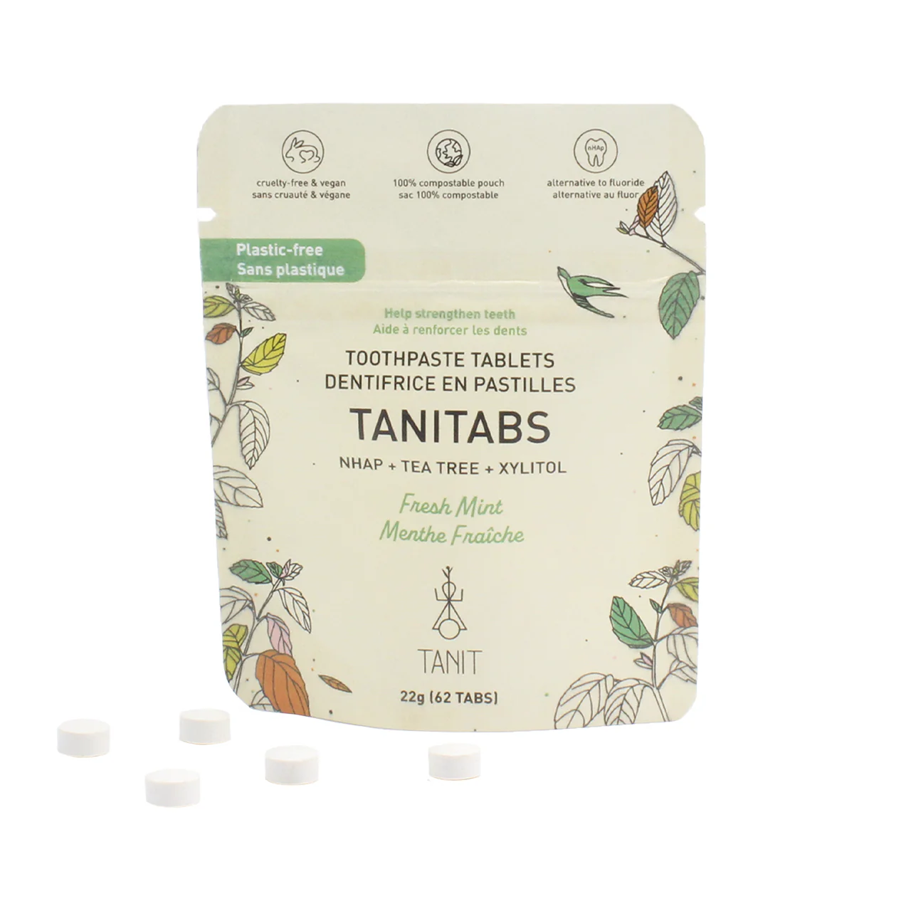 Tanit - Mouthwash, Fresh Mint | 62 Tab
