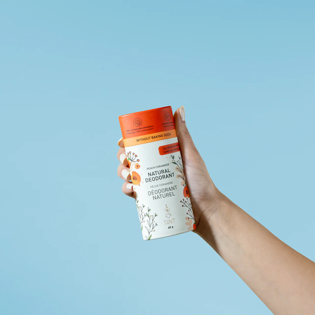 Tanit - Natural Deodorant, Peach Coriander | 60 g - Image 2