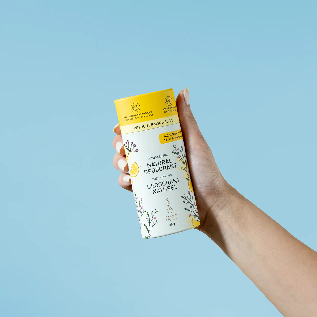 Tanit - Natural Deodorant, Yuzu Verbena | 60 g - Image 2