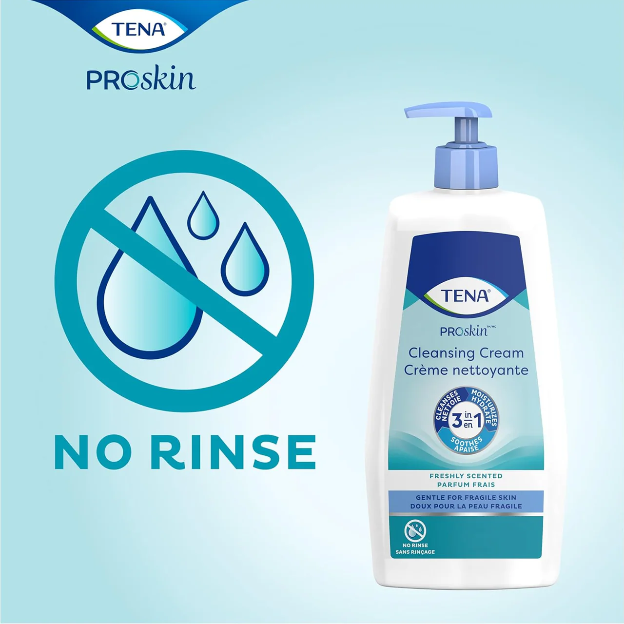 Tena - Proskin Cleansing Cream - Freshly Scented | 500 mL - Image 2