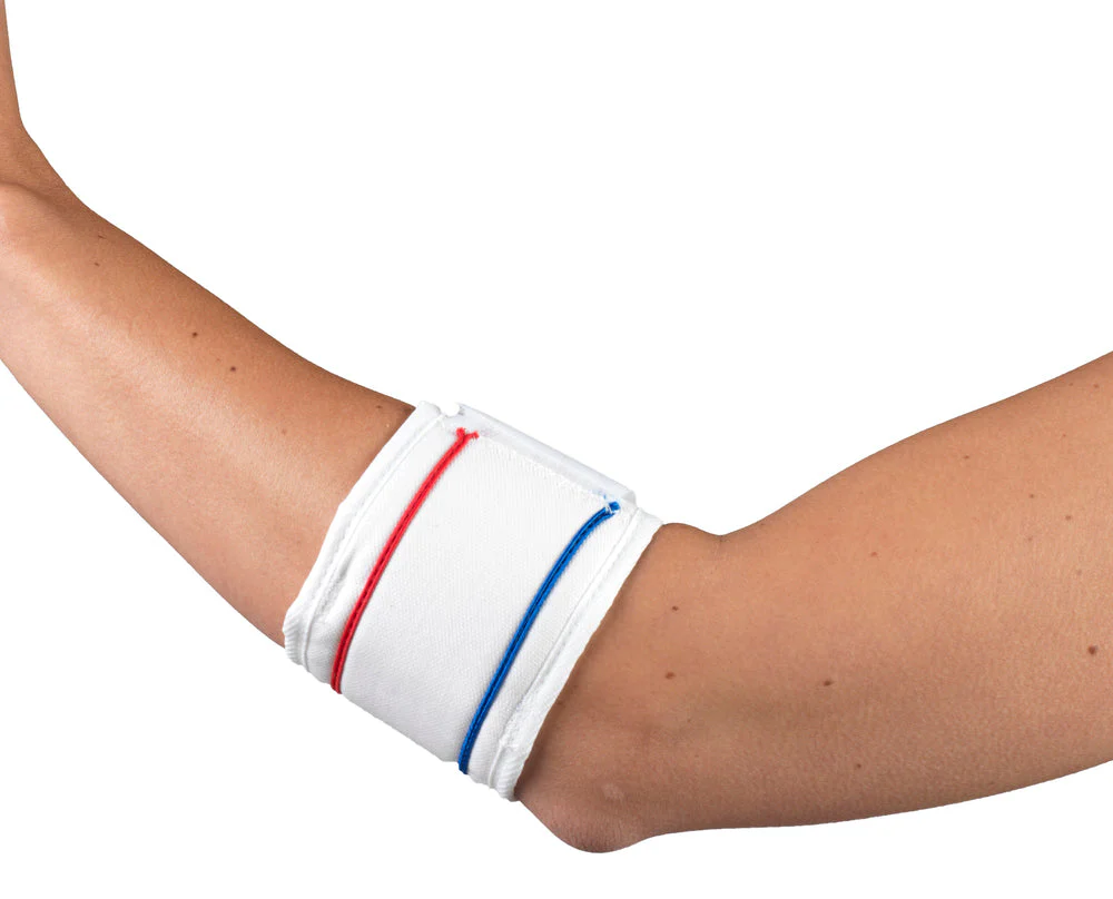 CHAMPION - Tennis Elbow Strap White/Pad