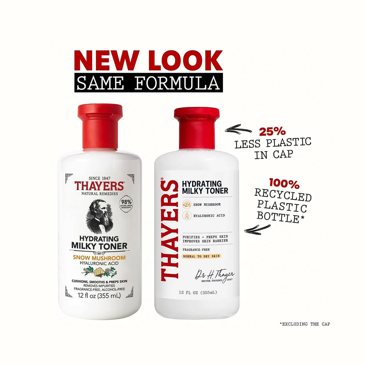 Thayers - Hydrating Milky Toner with Snow Mushroom and Hyaluronic Acid | 355 mL - Image 2