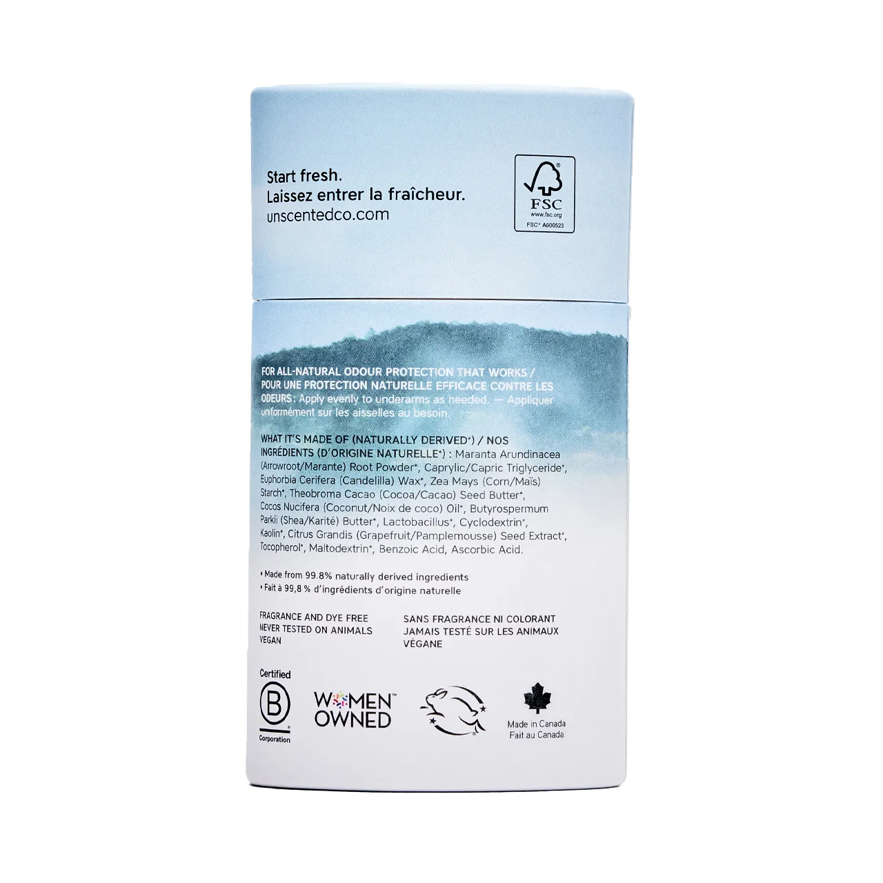 The Unscented Co. - Deodorant Stick | 70 g - Image 2