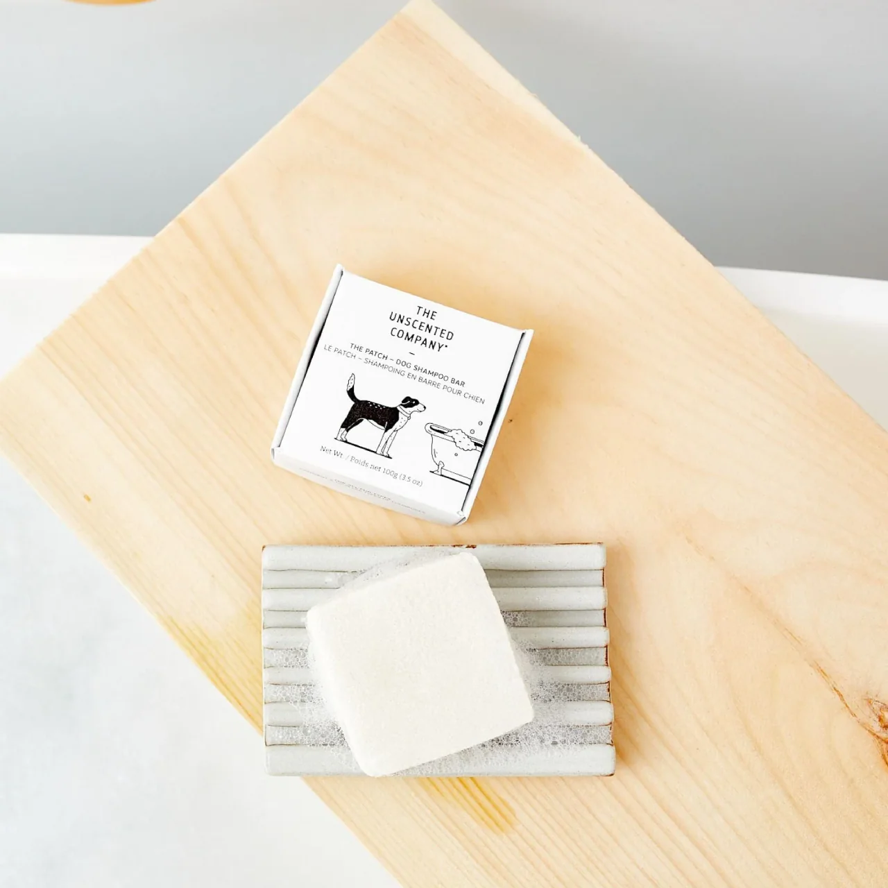 The Unscented Co. - The Patch, Dog Shampoo Bar | 100 g - Image 3