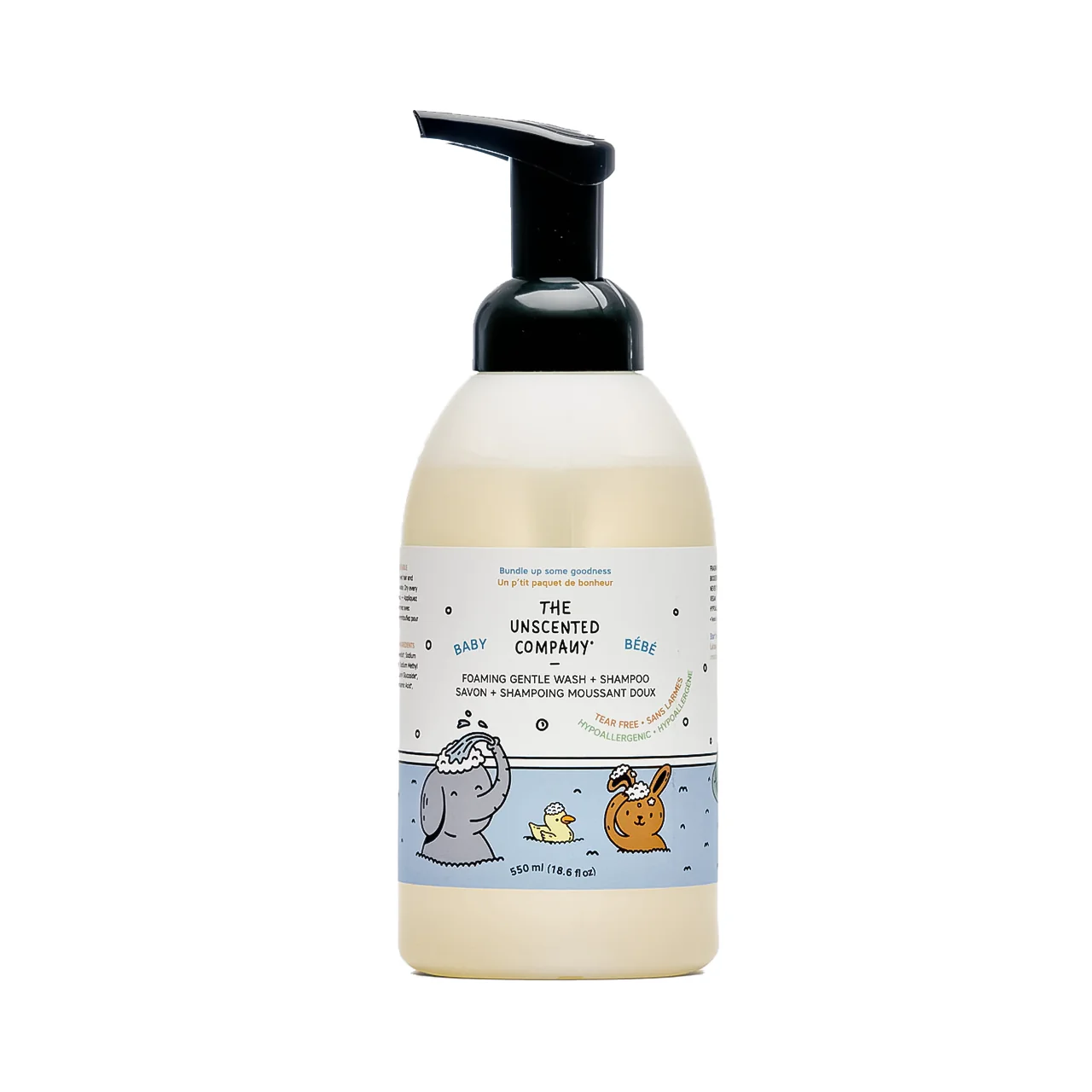The Unscented Co. - Gentle Baby Wash + Shampoo | 550 mL