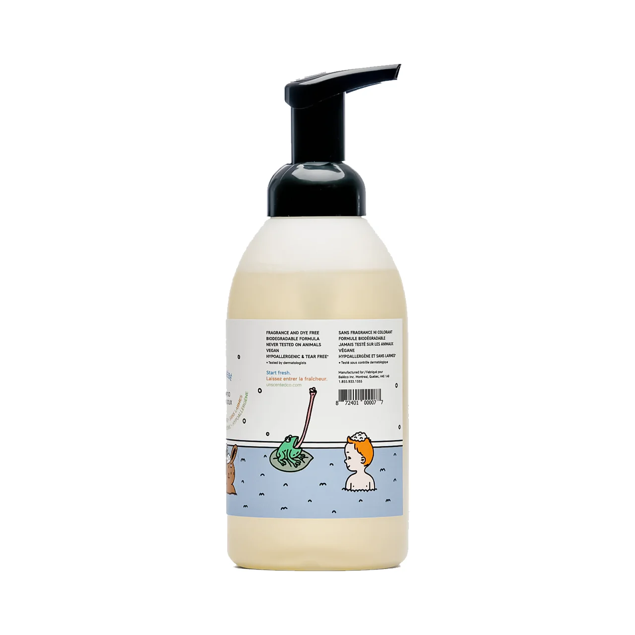The Unscented Co. - Gentle Baby Wash + Shampoo | 550 mL - Image 2