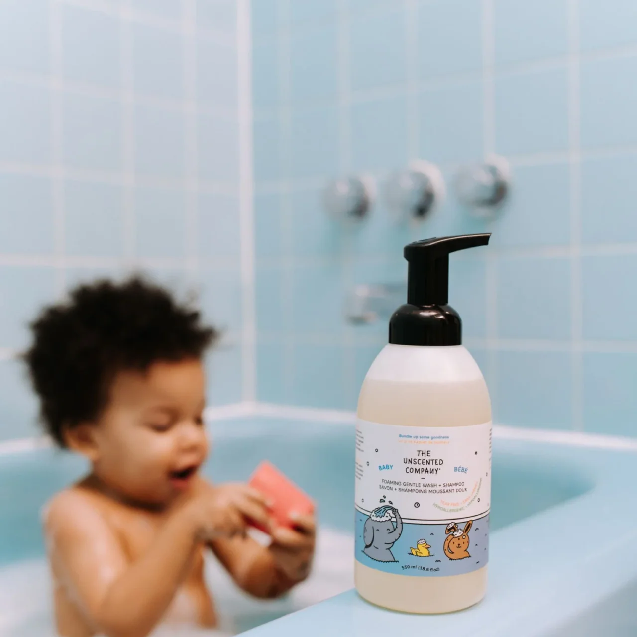 The Unscented Co. - Gentle Baby Wash + Shampoo | 550 mL - Image 3