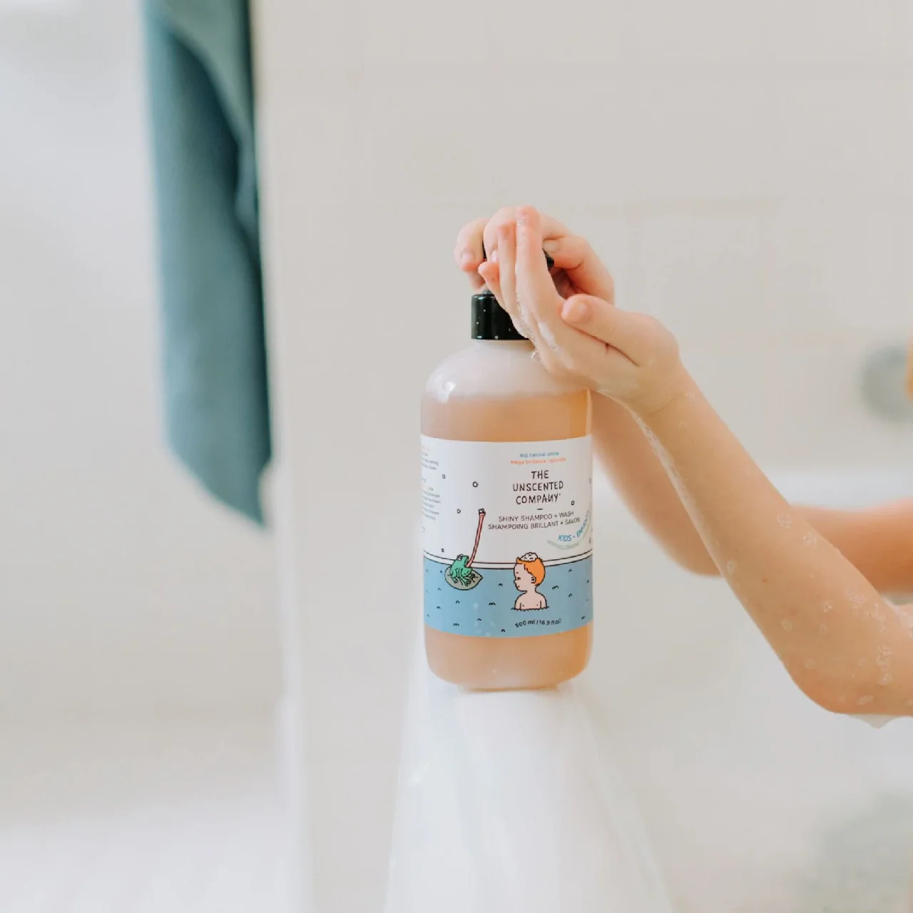 The Unscented Co. - Kids Shiny Shampoo + Wash | 500 mL - Image 4