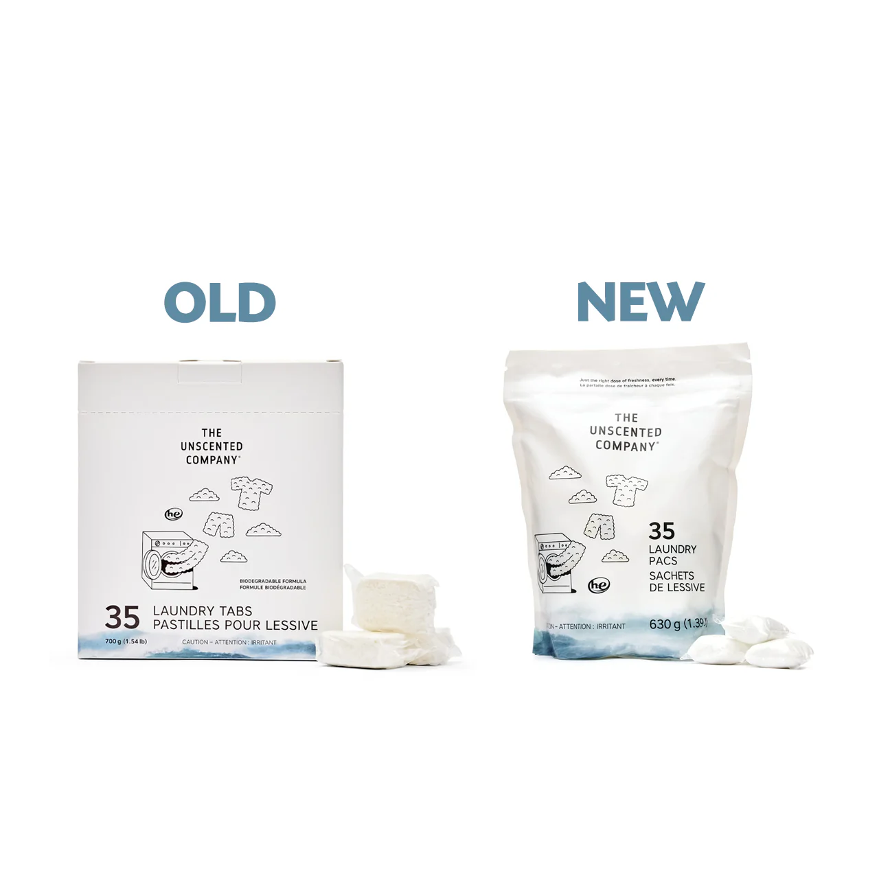 The Unscented Co. - Laundry Pacs | 35 Pacs - Image 2