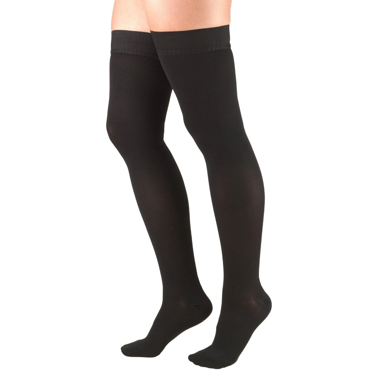 TRUFORM - Thigh High Stockings (Dot Top) | Closed Toe 30-40 Ct Mmhg - Image 2