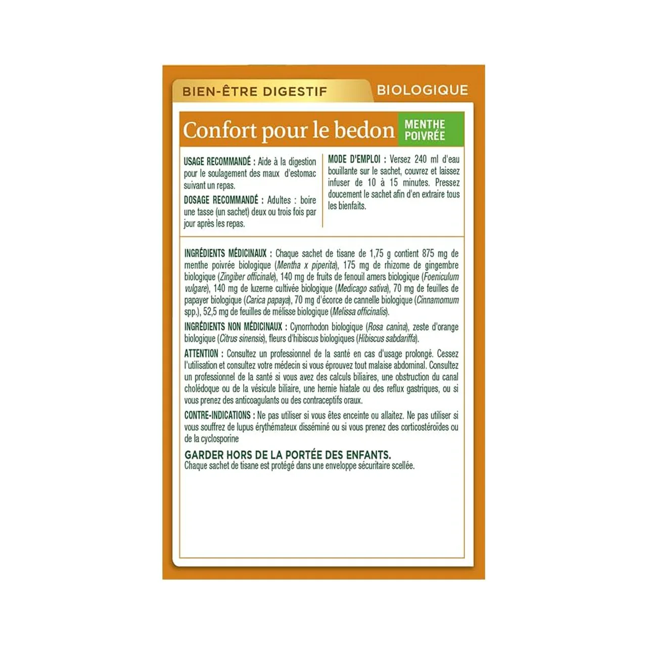 Traditional Medicinals - Belly Comfort Peppermint | 16 bags - Image 2