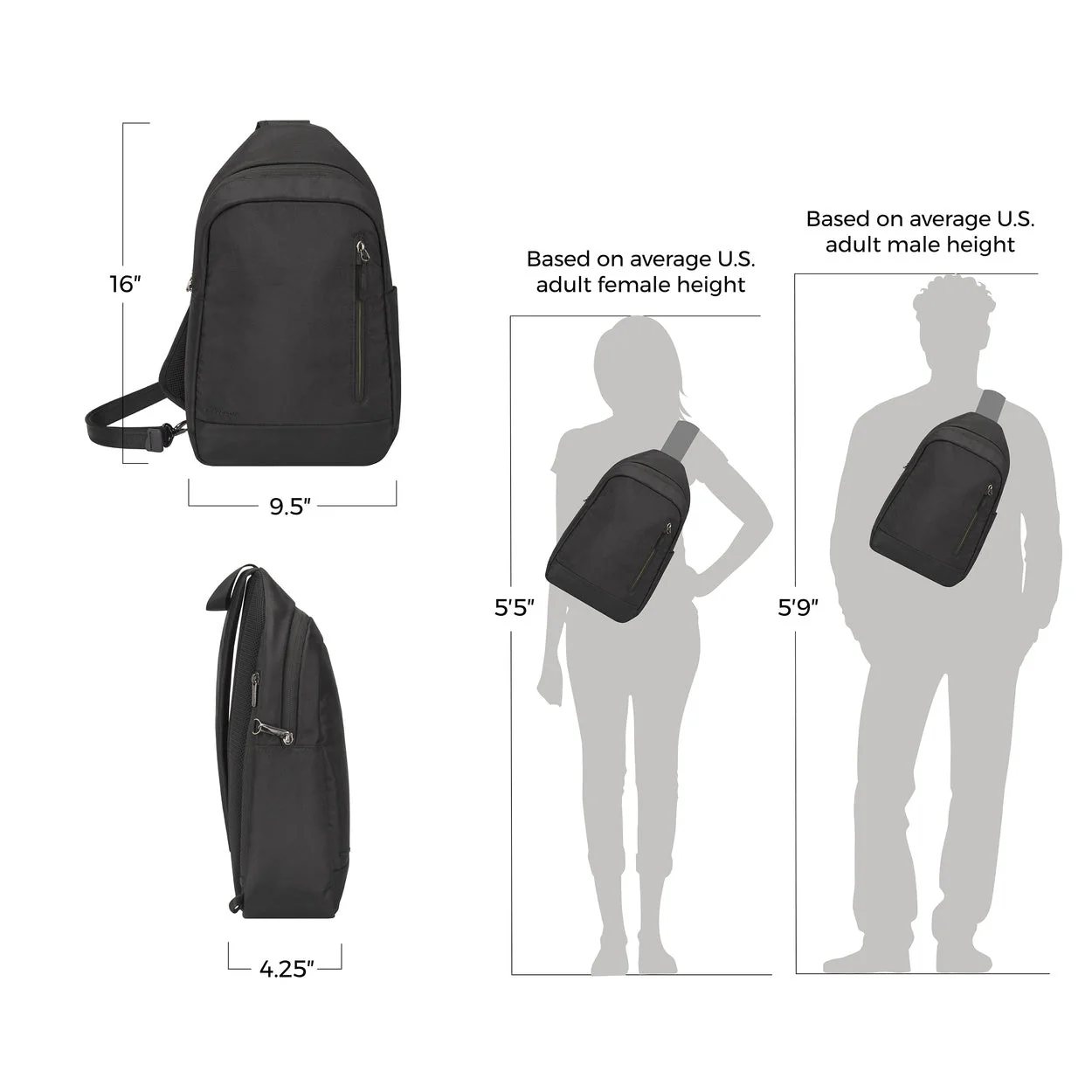 Travelon - Urban Anti-Theft Sling - Image 3