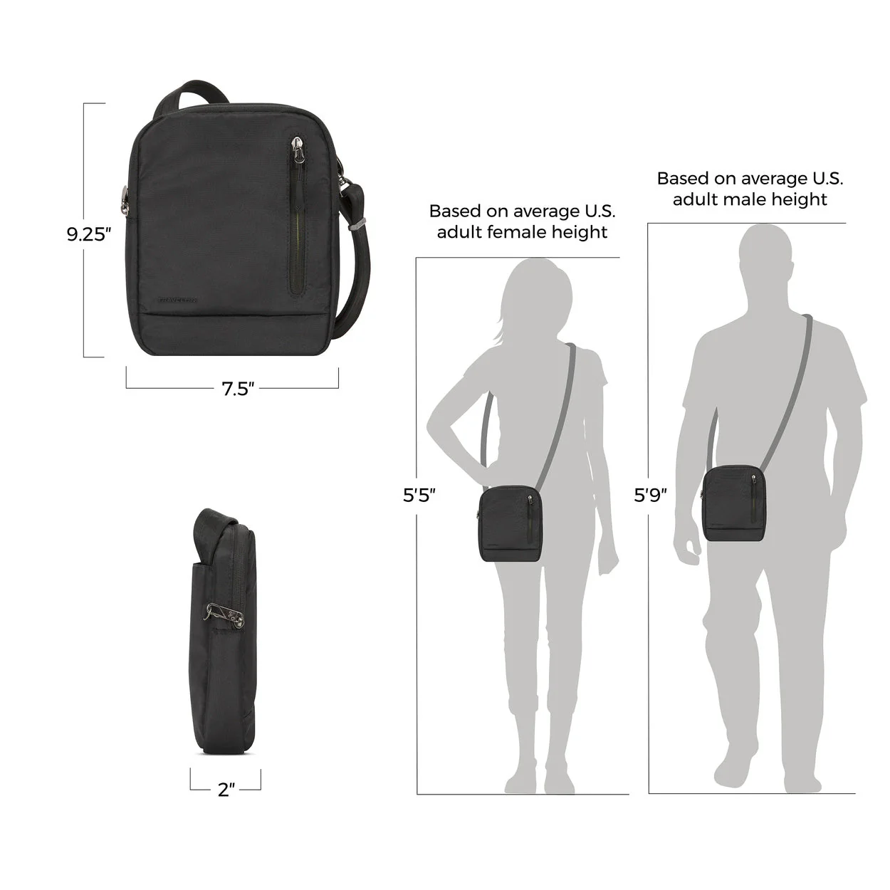 Travelon - Urban Anti-Theft Small Crossbody - Image 5