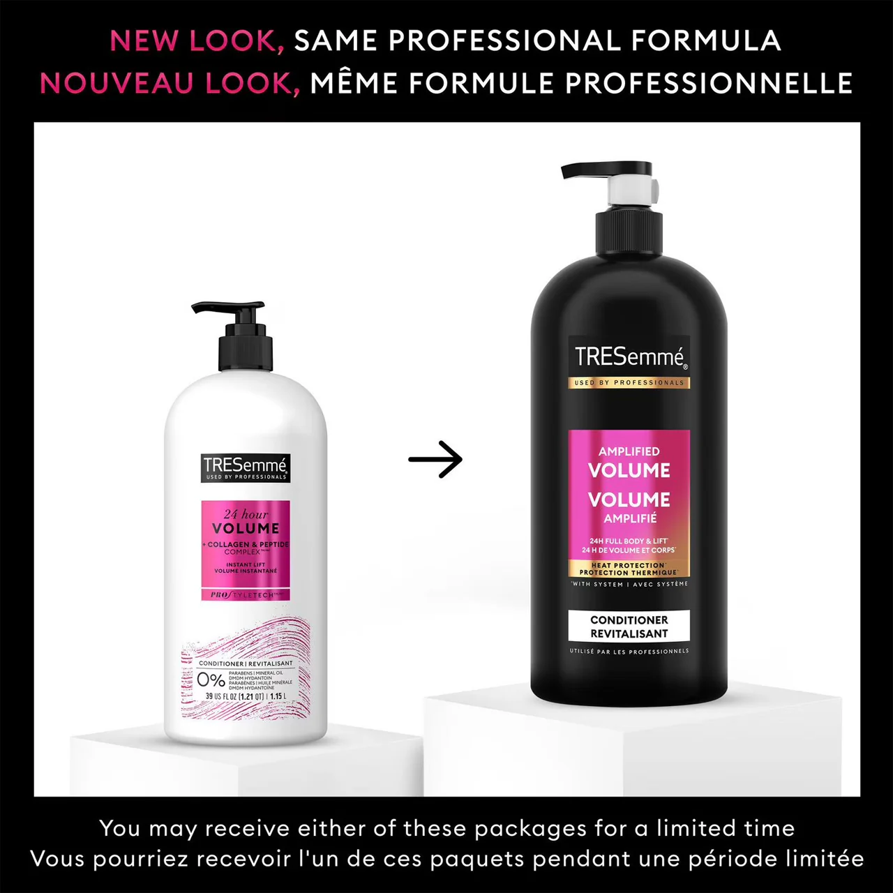 TRESemmé - 24 Hour Volume Conditioner with Collagen & Vitamin Blend | 828 mL - Image 2