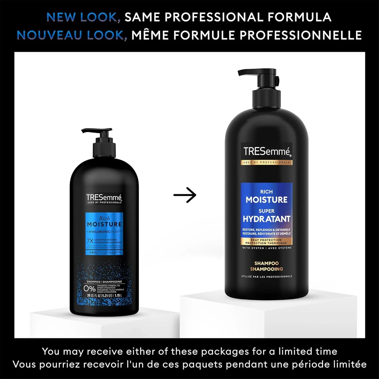 TRESemmé - Rich Moisture Shampoo with Heat Protection | 828 mL - Image 2